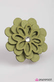 Paparazzi "Valley Girl - Green" hair clip Paparazzi Jewelry
