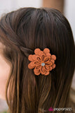 Paparazzi "Valley Girl - Orange" hair clip Paparazzi Jewelry