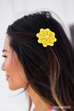Paparazzi "Valley Girl - Yellow" hair clip Paparazzi Jewelry