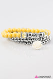 Paparazzi "Valley Of Flowers - Yellow" bracelet Paparazzi Jewelry