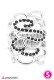 Paparazzi "Vanish Into Thin Air - Black" ring Paparazzi Jewelry