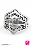 Paparazzi "Vantage Point - Silver" ring Paparazzi Jewelry