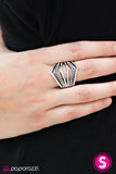 Paparazzi "Vantage Point - Silver" ring Paparazzi Jewelry