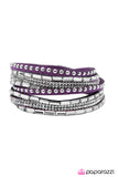 Paparazzi "Varsity Team - Purple" bracelet Paparazzi Jewelry