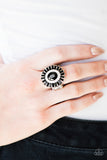 Paparazzi "Vengeance Is SHINE! - Black" ring Paparazzi Jewelry