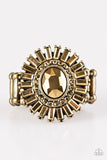 Paparazzi "Vengeance Is SHINE! - Brass" ring Paparazzi Jewelry