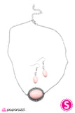 Paparazzi "Veni, Vidi, Vici" Pink Necklace & Earring Set Paparazzi Jewelry