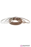 Paparazzi "Venture Out" Brown Bracelet Paparazzi Jewelry