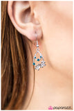 Paparazzi "Very Merry" Blue Earrings Paparazzi Jewelry