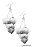 Paparazzi "Very Superstitious" Silver Earrings Paparazzi Jewelry
