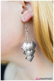 Paparazzi "Very Superstitious" Silver Earrings Paparazzi Jewelry