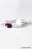 Paparazzi "Victorian Vibrato" Purple Bracelet Paparazzi Jewelry