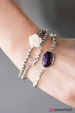 Paparazzi "Victorian Vibrato" Purple Bracelet Paparazzi Jewelry