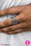 Paparazzi "VINE and Dine - Silver" ring Paparazzi Jewelry