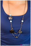 Paparazzi "Vintage Inspiration - Blue" necklace Paparazzi Jewelry