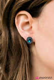Paparazzi "Viva La Glam" Blue Earrings Paparazzi Jewelry
