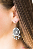 Paparazzi "Viva La Vida - White" earring Paparazzi Jewelry