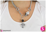 Paparazzi "Vixen" Black Necklace & Earring Set Paparazzi Jewelry