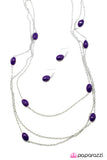 Paparazzi "Voodoo Vixen" Purple Necklace & Earring Set Paparazzi Jewelry