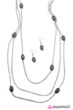 Paparazzi "Voodoo Vixen" Silver Necklace & Earring Set Paparazzi Jewelry