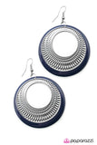 Paparazzi "Waiting for Forever - Blue " earring Paparazzi Jewelry