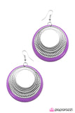 Paparazzi "Waiting for Forever - Purple" earring Paparazzi Jewelry