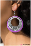 Paparazzi "Waiting for Forever - Purple" earring Paparazzi Jewelry