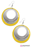 Paparazzi "Waiting for Forever - Yellow" earring Paparazzi Jewelry