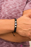 Paparazzi "Walk This WAVE - Black" bracelet Paparazzi Jewelry