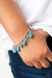 Paparazzi "Walk With Nature - Blue" bracelet Paparazzi Jewelry