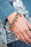 Paparazzi "Walk With Nature - Orange" bracelet Paparazzi Jewelry