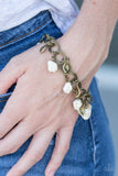 Paparazzi "Walk With Nature - White" bracelet Paparazzi Jewelry