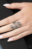 Paparazzi "Waltzing Wonders" Silver Ring Paparazzi Jewelry