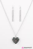 Paparazzi "Wandering Heart" Multi Necklace & Earring Set Paparazzi Jewelry