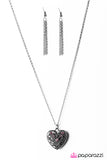 Paparazzi "Wandering Heart" Pink Necklace & Earring Set Paparazzi Jewelry