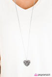 Paparazzi "Wandering Heart" Pink Necklace & Earring Set Paparazzi Jewelry