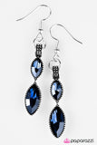 Paparazzi "Wandering Star" Blue Earrings Paparazzi Jewelry