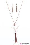 Paparazzi "Wandering Ways - Copper" necklace Paparazzi Jewelry