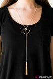 Paparazzi "Wandering Ways - Gold" necklace Paparazzi Jewelry