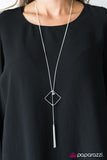 Paparazzi "Wandering Ways -Silver" necklace Paparazzi Jewelry