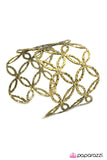 Paparazzi "Wanderlust - Brass" bracelet Paparazzi Jewelry