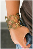 Paparazzi "Wanderlust - Brass" bracelet Paparazzi Jewelry