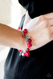 Paparazzi "WANDERLUST For Life" Red Bracelet Paparazzi Jewelry