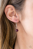 Paparazzi "Wanderlust Way" Purple Necklace & Earring Set Paparazzi Jewelry