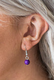 Paparazzi "Wander With Wonder" Purple Necklace & Earring Set Paparazzi Jewelry