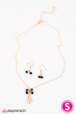 Paparazzi "Watch Me Soar - Gold" necklace Paparazzi Jewelry