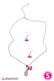 Paparazzi "Watch Me Soar - Pink" necklace Paparazzi Jewelry