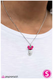 Paparazzi "Watch Me Soar - Pink" necklace Paparazzi Jewelry