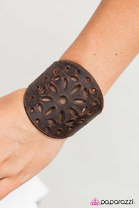 Paparazzi "Way Out West" Brown Urban Bracelet Unisex Paparazzi Jewelry