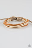 Paparazzi "Way Seeker - Brown" bracelet Paparazzi Jewelry